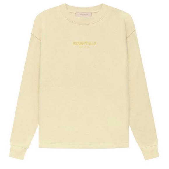 NWT Essentials Crewneck Pullover - Canary Yellow